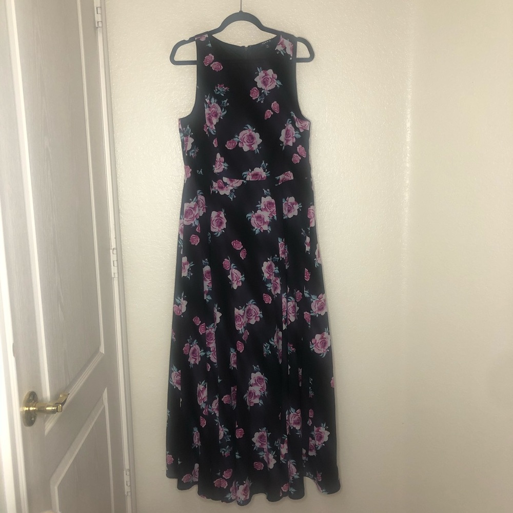 Torrid Floor Length Floral Dress